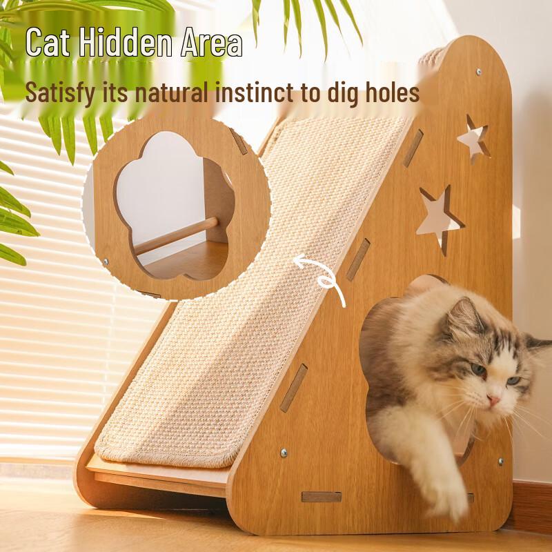 Durable Cat Scratcher & Lounge Bed