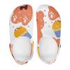 White Printed EVA Clogs for Women Men Lightweight Flexible Slip On Casual Footwear Soft Sole Summer Sandals Daily Comfort