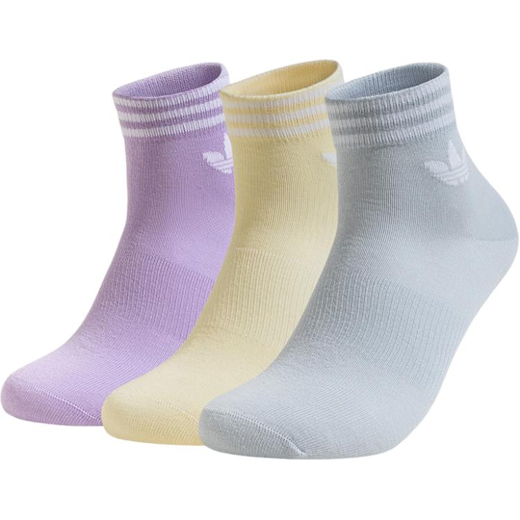Adidas Originals TREF ORI ANK 3P Ankle Socks Unisex 3 Pack KA9265 S