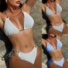 European and American Fashionable Sexy Split Swimsuit for Women, Three-piece Bikini Bikini Swimwear