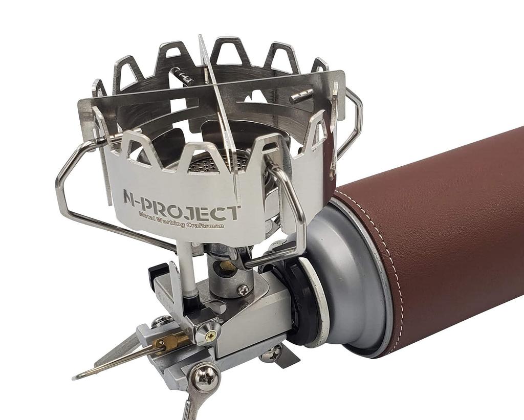 N-project SHIELD MASTER 763 & 1016 Ver.2 Wind Shield with Trivet, Compatible with Multiple Burners [Made in Japan] (763)
