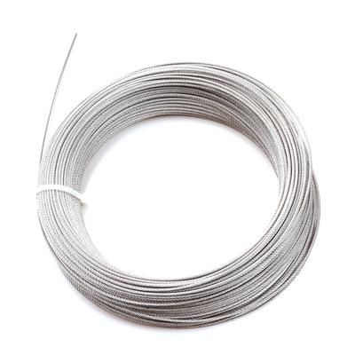 EWR5474 Cable Strong Galvanised Steel Wire Rope Diameter 1.7 Mm Length 100 Meter 7x7 Strands for Window Lifter Regulator Repair