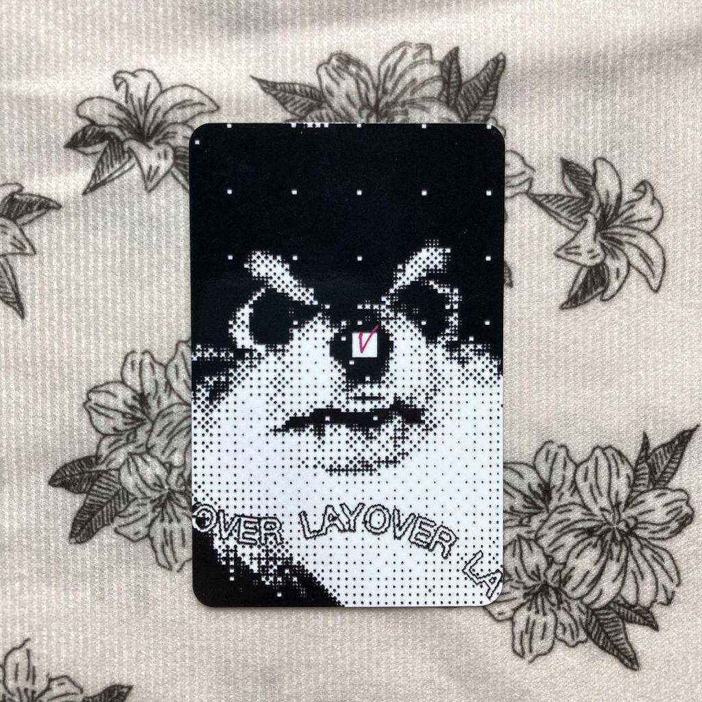 [USED] BTS Layover V Taehyung Trading Card