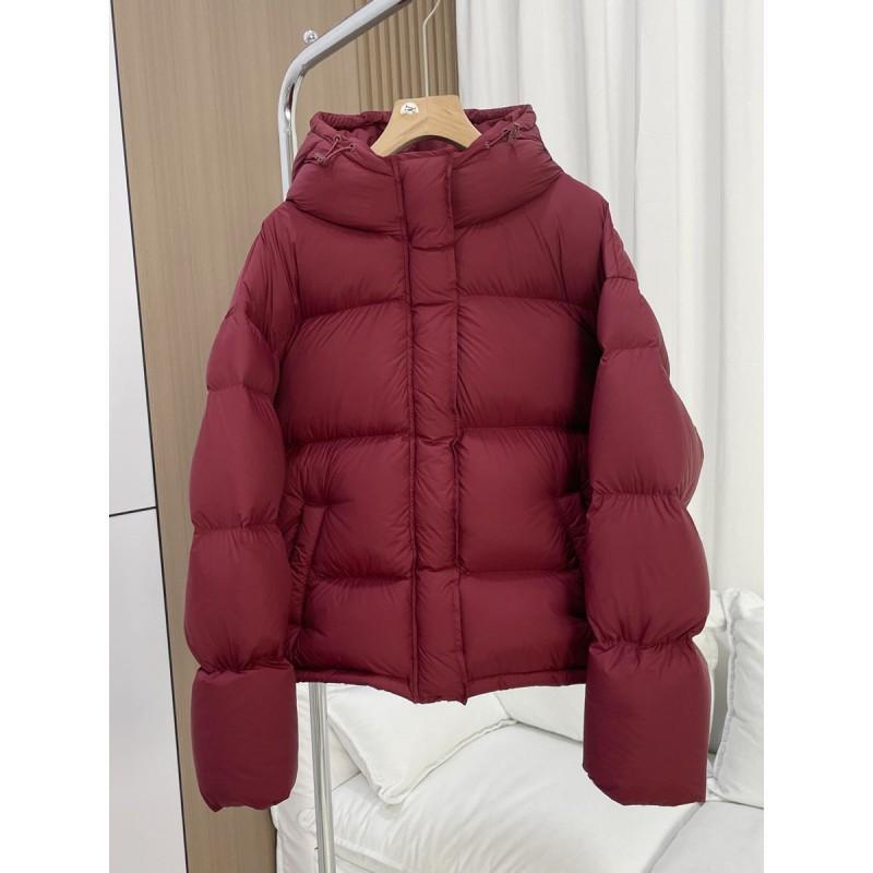Womens Short Hooded Cotton Puffer Coat 2026 Winter Slim Fit Petite Girls Ins Style Warm Jacket