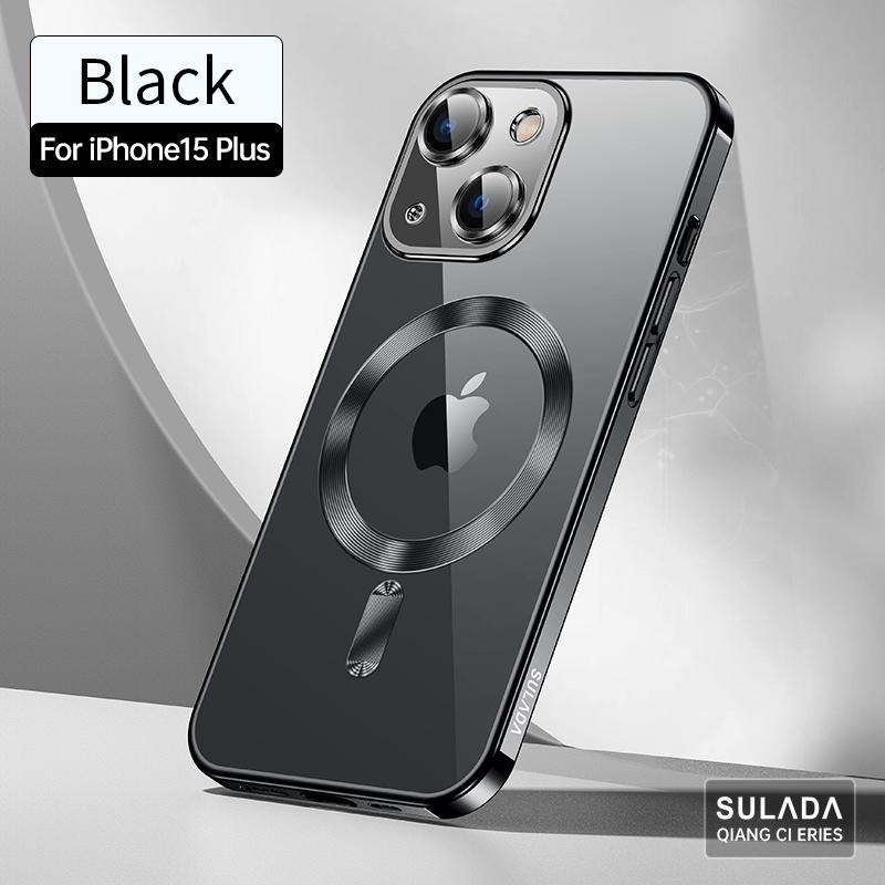 Case for Magsafe Mag Safe Iphone 15 Pro Max 14 Plus 13 12 11 X Xs Xr Se 2020 2022 8 15Pro Camera Lens Protector Protection Cover Phone Accessories