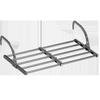 Retractable Balcony Clothes Rack for Drying: Rail for Windows, Radiators, and Railing Shoes.