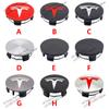 ALL1 56mm 4 Piece Wheel Tire Center Cap Logo for Tesla Original Hub Caps Model3 Model Y Model S X High Quality Auto Accessories