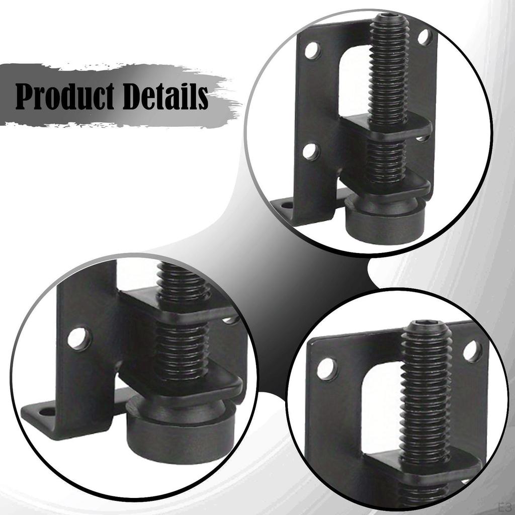 4 Furniture Leveling Feet with Screw, Heavy Duty, Multi-Purpose, Adjustable, for Sofa, Bed, Bench,