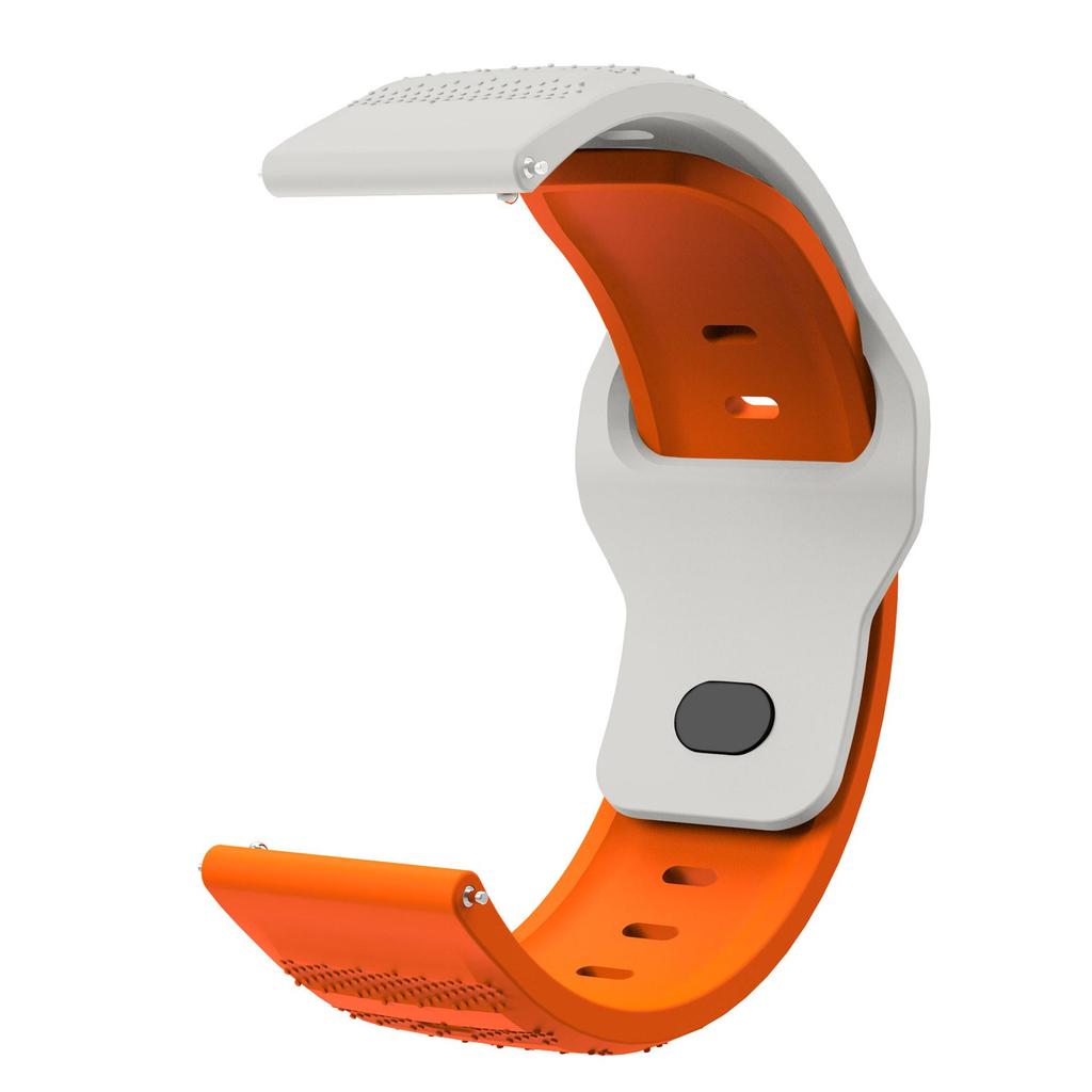 Compatible Silicone Dot Pattern Watch Strap for Samsung, Huawei, Huami, Garmin, and Mi Band
