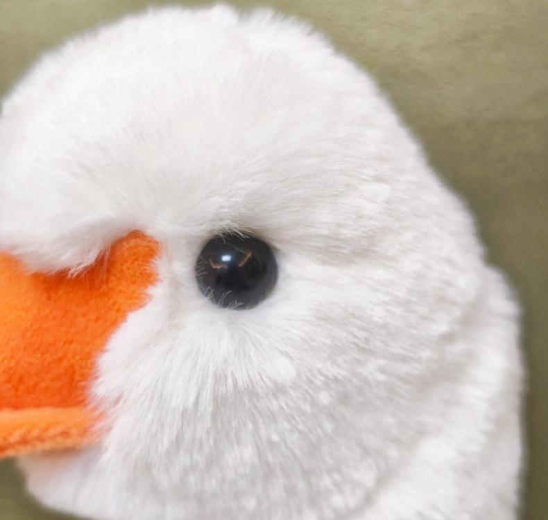 Cute Yellow Duck Plush Toy Doll with Simulated Call