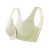 Girls' Underwear Front Button Bra Without Steel Ring Gathering Anti Sagging Mom Underwear Middle-aged Mom Style Front Opening Button