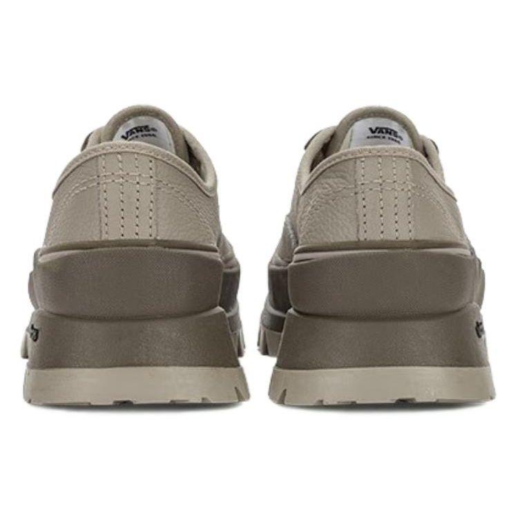 Vans Vibram X  Authentic Shock Absorbing Durable Low-Top Skate Shoes Unisex Skate Shoes Khaki VN0A5JLWDTA