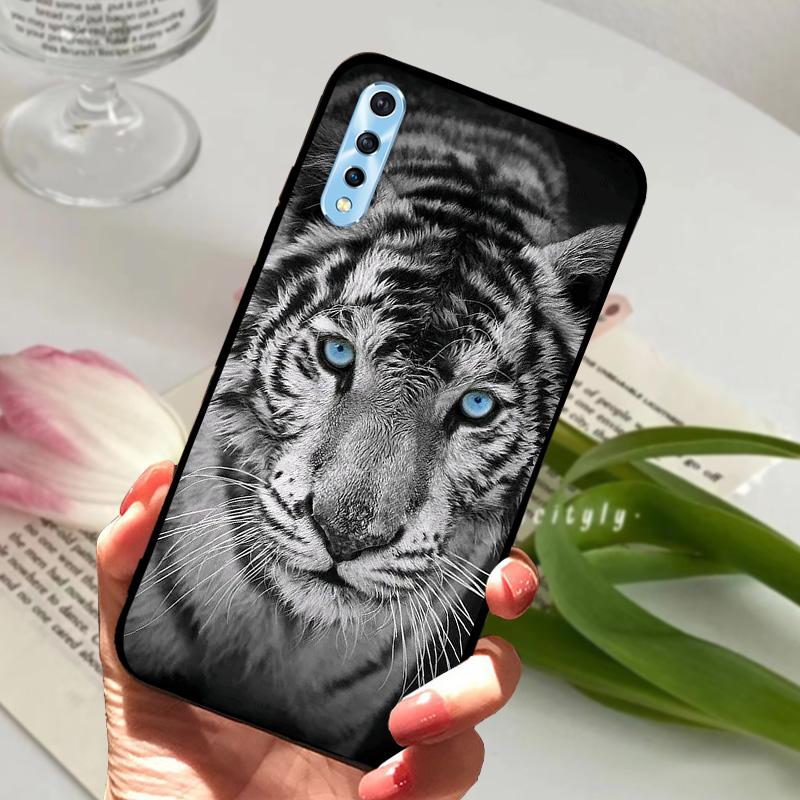 Case For Vivo S1 4G Coque Y7S Animal Cool Silicone TPU Phone Cover For iQOO Neo 855 Funda Capa Z5 Lens Protection Bumper Shells