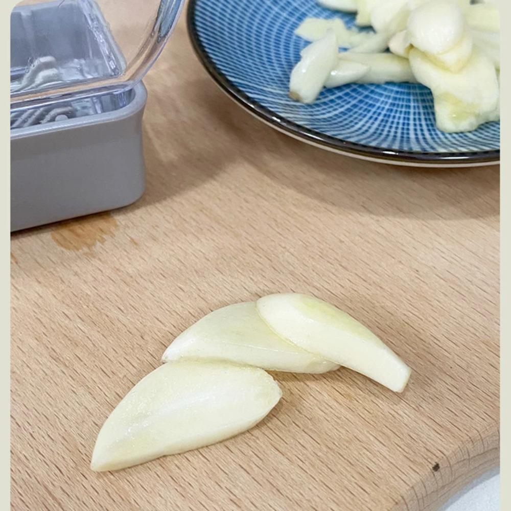 Garlic Slicer, Press Garlic Cutter, Super Thin Fast Slicer, Rust Proof, Dishwasher Safe, Easy Clean To Disassemble