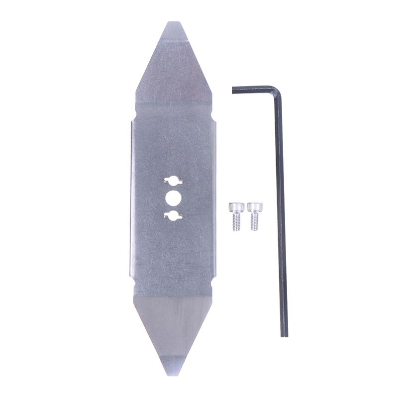1PCS Stainless Steel Lawn Mower Blade Knife Garden Lawn Mower Accessories With Hex Key For Robomow RX Lawn Mower