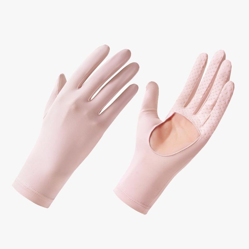 Sunscreen Gloves for Women with Ultraviolet Rays Summer Electric Car Anti Slip Thin Touch Screen Riding Sunscreen Gloves for Women