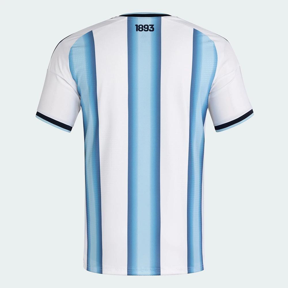 Argentinien 2026 Heimtrikot Weltfußballspiele Kanada Mexiko Vereinigte Staaten T-Shirt Locker Kurzarm T-Shirt Unisex Oberteile