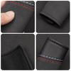 SLZPW1 2Pcs Suede Handgrip Protect Casing Car Interior Accessories For Honda Accord Jazz HRV Stepwgn Prelude Insight Odyssey Vezel CRZ