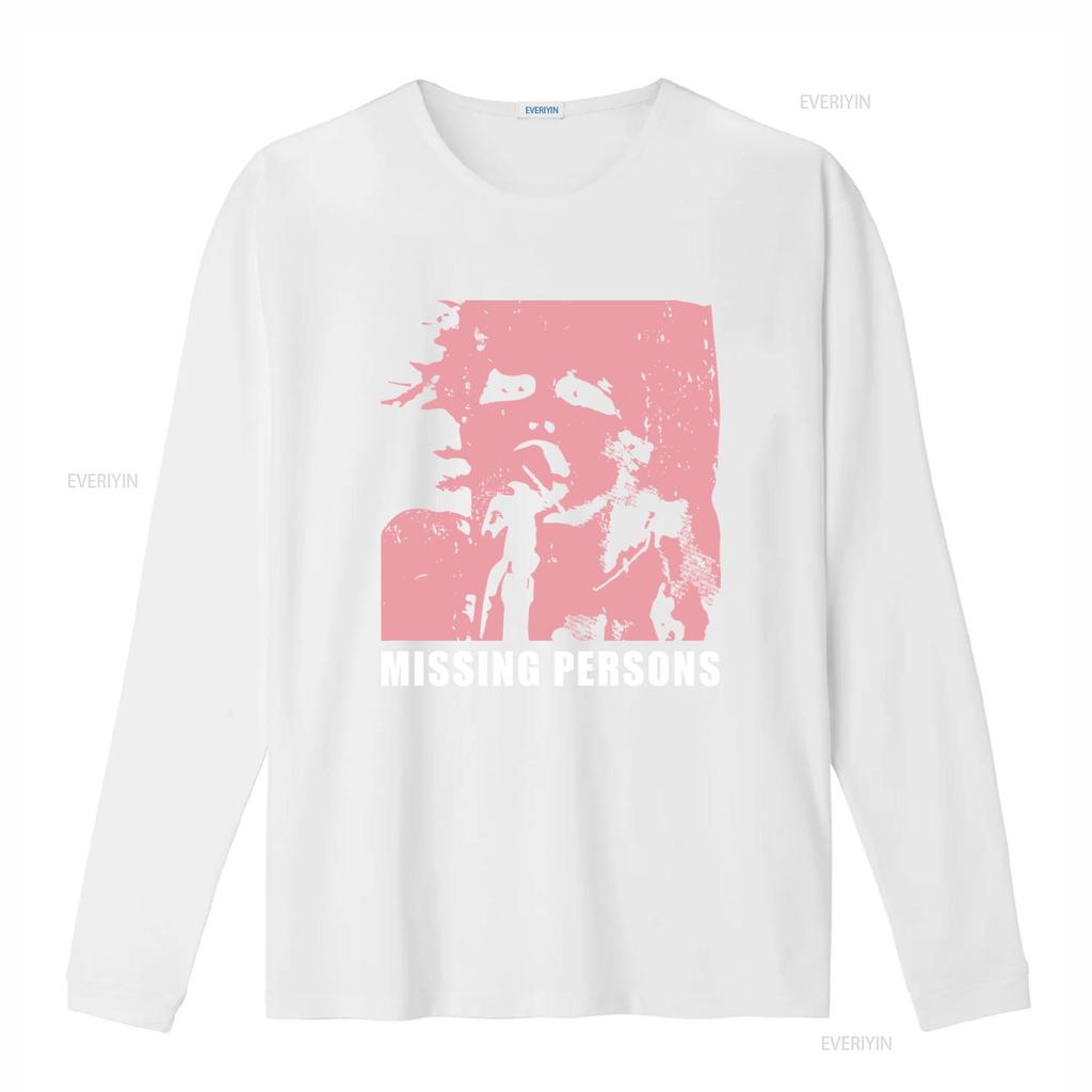 Missing Persons Dale Pink T Shirt S 3X Vintage Washed Top For Everyday Wear Versatile Stylish Unisex Designer Clothes Casual