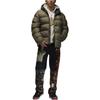 Jordan Brooklyn Therma-FIT Gesticktes Logo Locker Warm Bequeme Jacke Herren Jacke Olivgrün Schwarz FV7317-222