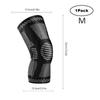 Sports Knee Pads Copper Ion Knitted Nylon Basketball Fitness Skipping Rope Running Outdoor Cycling Sports Knee Pads