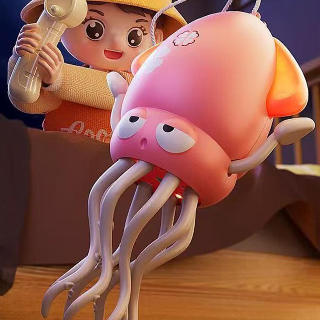 Automatic Dancing Octopus Toy Luminous Musical Octopus Dancing Toy With LED Lights Baby Musical Animal Stress Relieve Toys