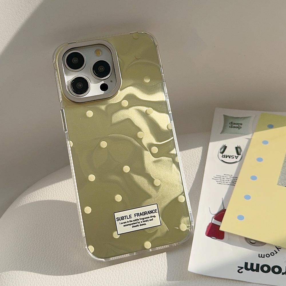 Gelbe Punkte Hülle für iPhone 17 iPhone 17 Pro Max
