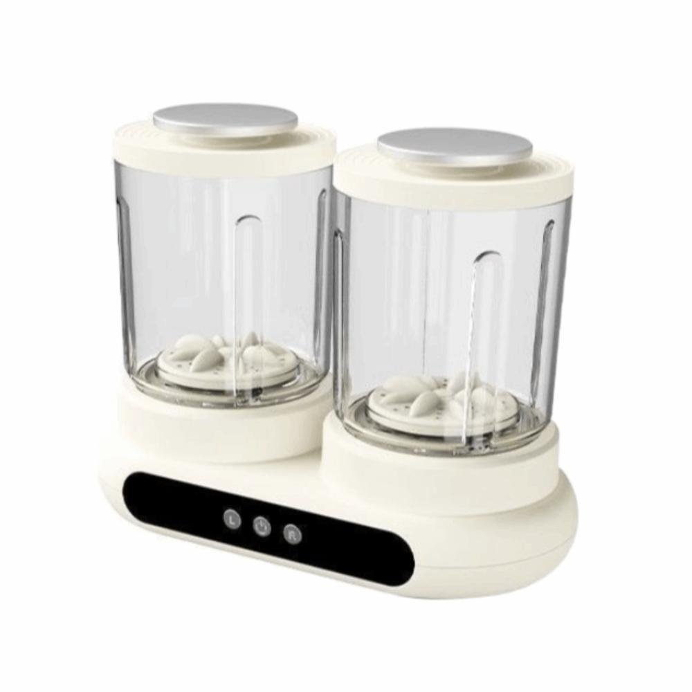 Rotating Dual-bucket Laundry Cup Compact Travel Mini Washer Underwear and Socks Washer  Dormitory