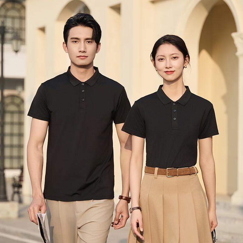 Women's High-Elastic Short Sleeve Polo T-Shirt
