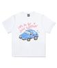 PAGESIISII Drive Together Printed Short Sleeve T-Shirt White
