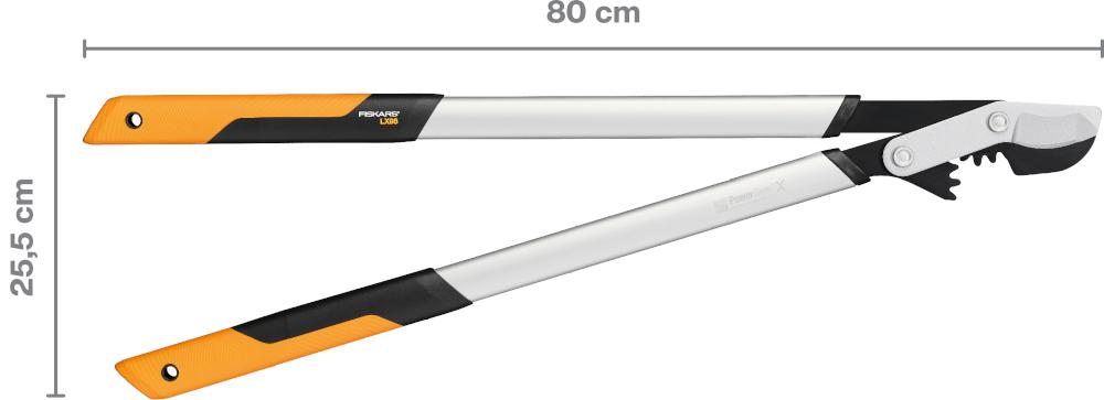 Fiskars Powergearx Lx98 Bypass Loppers L For Branches Shrubs