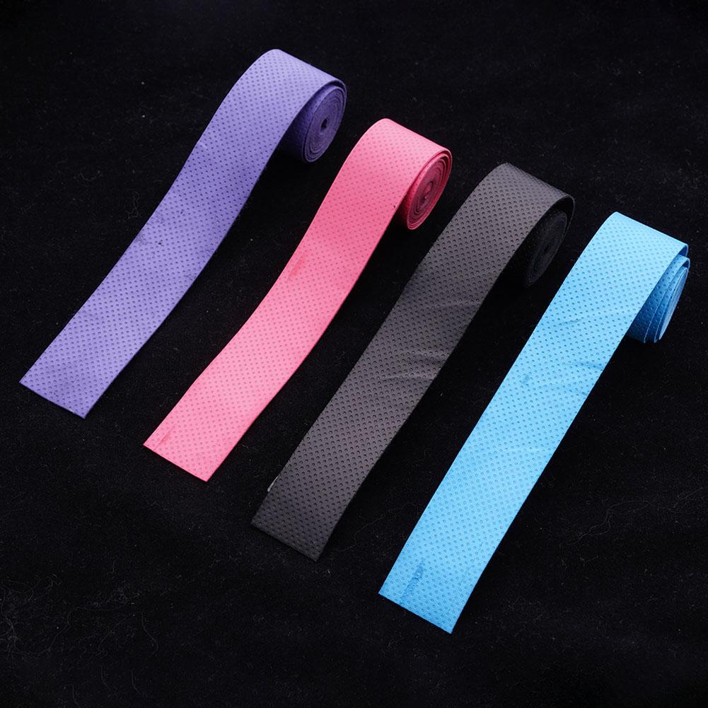 5pcs Tennis Racket Overgrip Antislip Badminton Grip Tape Absorbent Sweatband Wrap Fishing Rod Handle Vibration Dampening