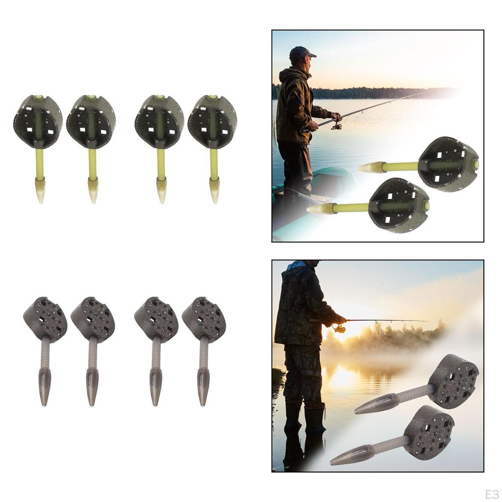 2 stück Angeln Köder Halter Locken Robust Anhänger Mehrweg Multifunktions