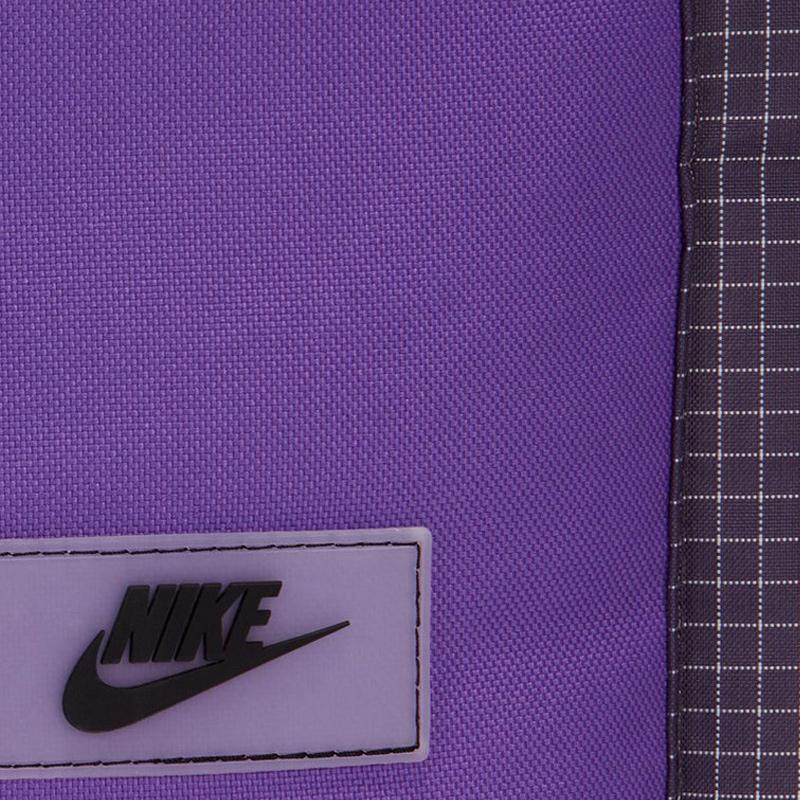 Nike Polyamide Backpack Regular Men's Purple Casual CV1410-528