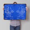 Motion Picture Patent Poster Customized Vintage Metal Signs Wall Art Retro Tin Plaque for Decoration Home Decorations Decor Room