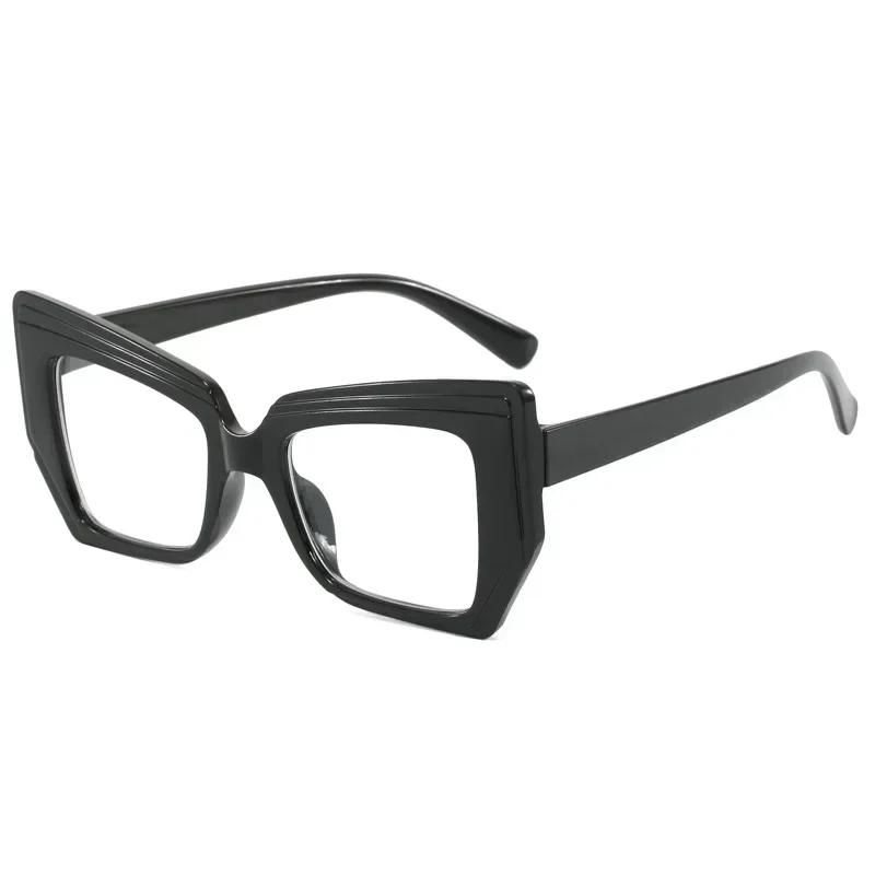 

Стильные очки «кошачий глаз» женские мужские прозрачные очки дизайнерские милые прозрачные очки модная оптическая оправа