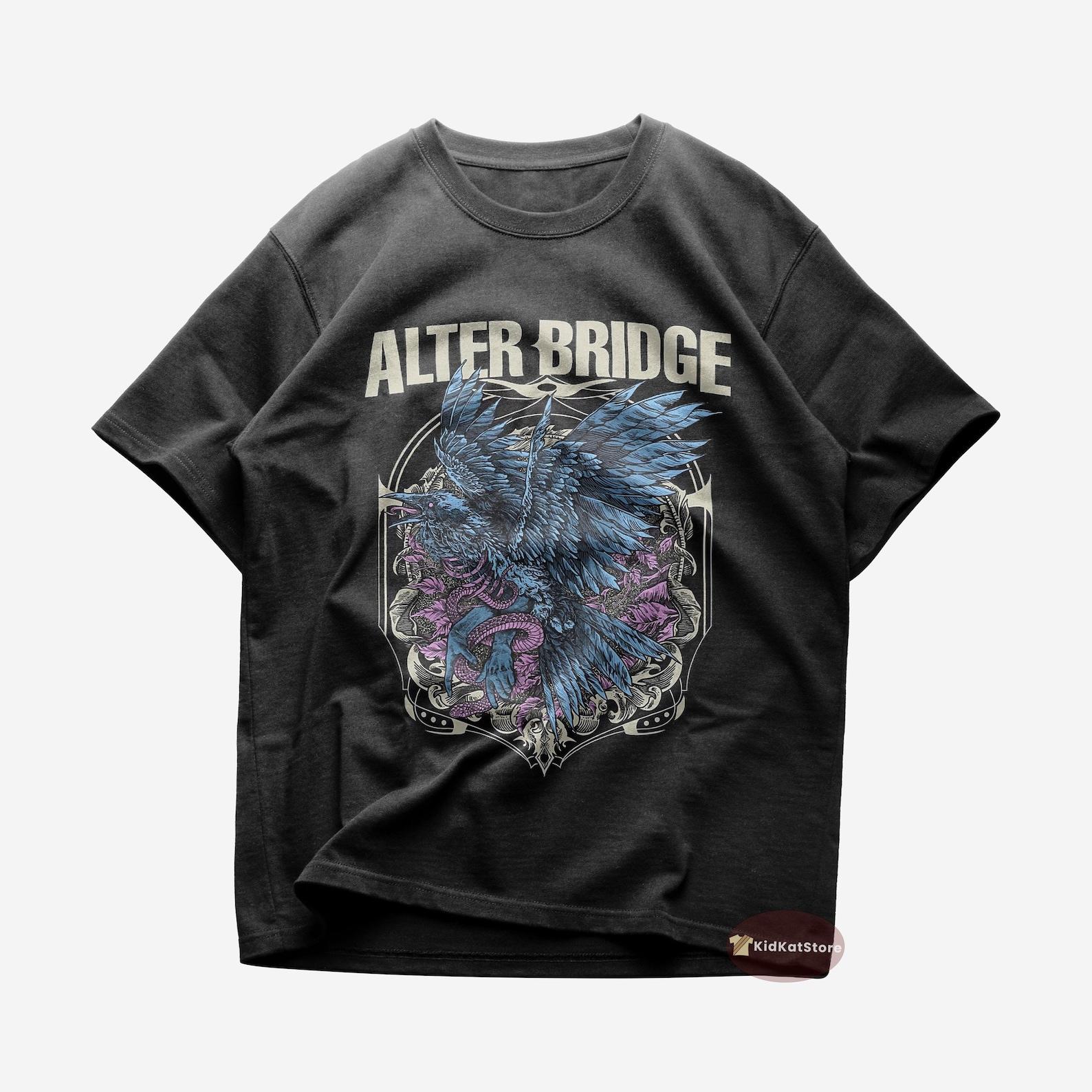 Alter Bridge T shirt | Rock Music Shirt | Metalingus | One Day Remains | Alter Bridge Merch | Cotton Tee L