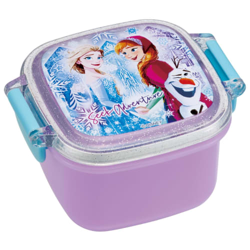 Skater Antibacterial Bento Box, Storage Container, Mini Lunch Box, 160ml, Disney Frozen 25, Girl's, RC1AAG