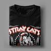 Stray Cats Band Men T Shirt Fashion Tee Shirt Short Sleeve O Neck T-Shirt 100% Cotton Gift Idea Clothes