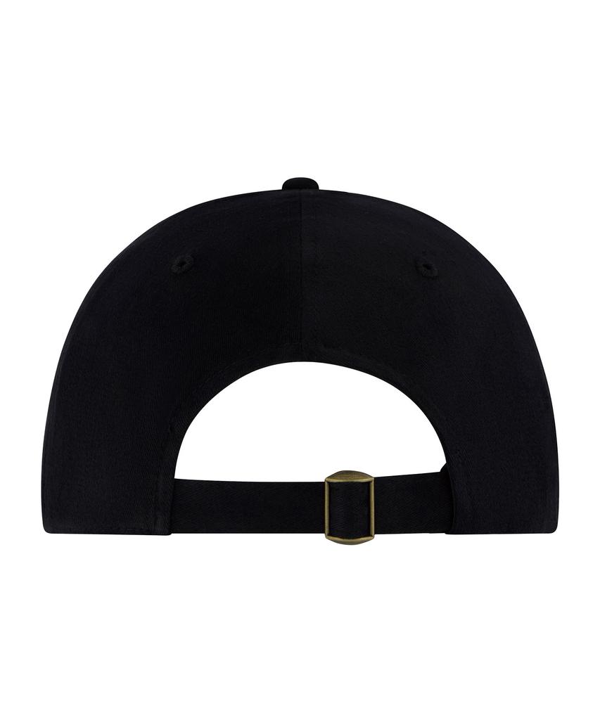 Hebeles Couleurs Peach Wash Ball Cap - Black