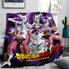 Dragon Ball characters Print Flannel Blanket,High quality Comfortable for All Seasons,Home Decor,Warmth and Comfort,Perfect for Christmas Gifts