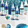100ml Epoxy Resin Pigment Set with Colors High Concentration Opaque Resin Dye for UV Resin Crafts and Cell Effects