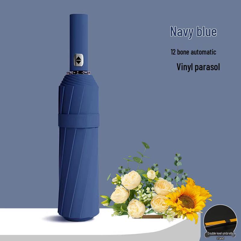 Custom Logo Umbrellas: Small Batch Promotional, Personalized Gift, Auto Folding Sun Protection