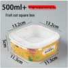 Disposable Pulp Fruit Container with Anti-Fog Lid