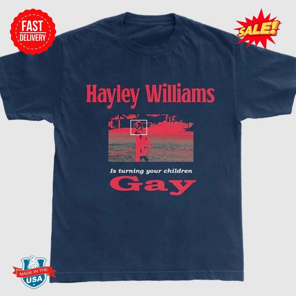 Casual Graphic Tee Unisex Paramore Turning Your Children Gay T-Shirt Size S-5XL