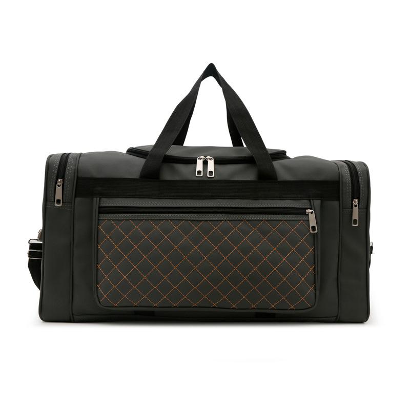 Large capacity hand-held travel bag, business commute, business trip, luggage bag, household fitness clothing storage bag, can be set with tie rod