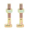 2PCS Driveshaft Eccentric Head Screw 325204 Strong Metal Structure Replacement for 206 207 307 308 408 Hatchback Sedan