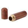Wooden Sewing Needles   Holder Storage   Container Box (Dark Brown)