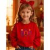 Unisex Pink & Purple Pink Pastel Pink Halloween & Winter Sweatshirt - Cute BOO Lettering with Bats, Pumpkins & Ghosts Print
