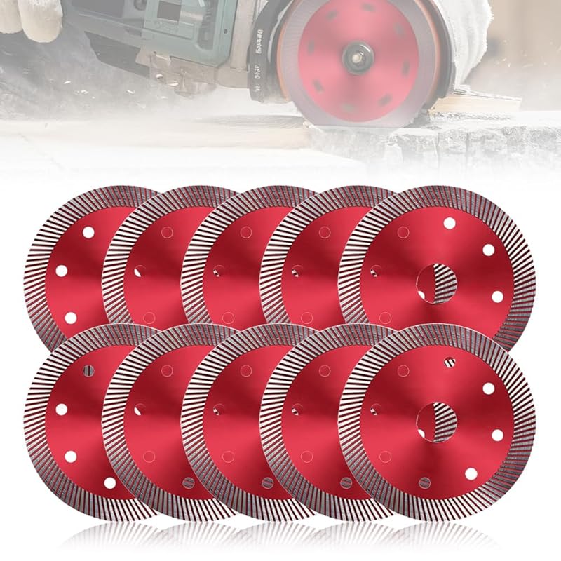 Diamond Saw Blades, Super Thin Tile Cutting Disc for Angle Grinder, Diamond Blade for Porcelain, Ceramic, Granite, Marble – Glass Cutting Disc,